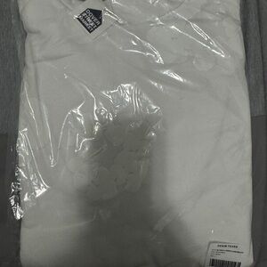 Denim Tear Pure White Hoodie